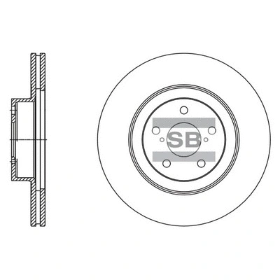 Brake Disc (SD4703)