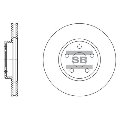 Brake Disc (SD4077)
