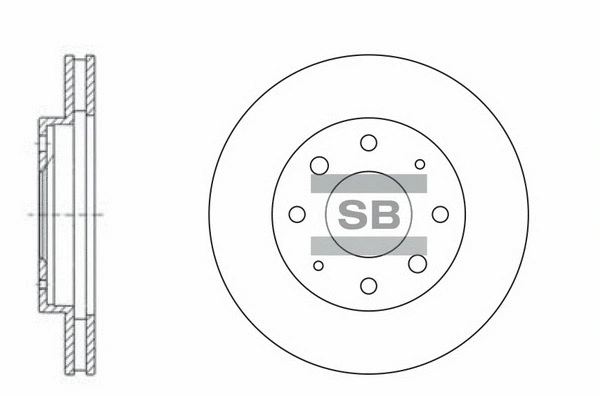 Brake Disc (SD1041)