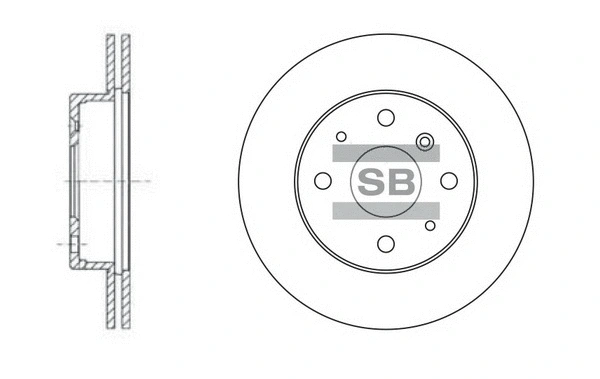 Brake Disc (SD4601)