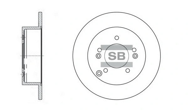 Brake Disc (SD2034)