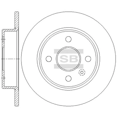 Brake Disc (SD5117)