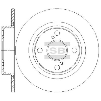 Brake Disc (SD4699)