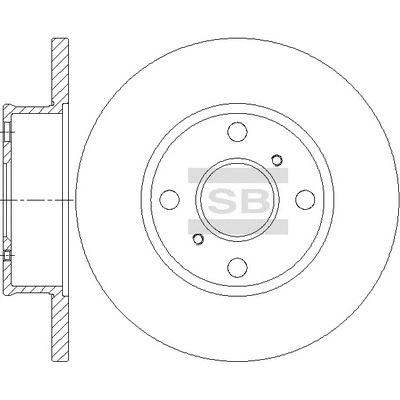 Brake Disc (SD4677)