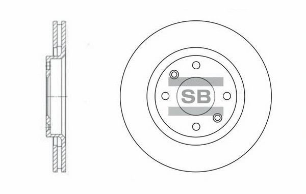 Brake Disc (SD5001)