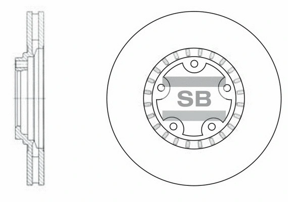 Brake Disc (SD1030)