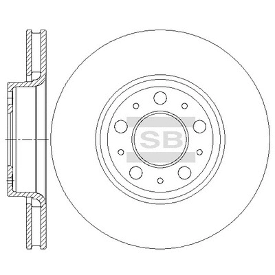 Brake Disc (SD4674)