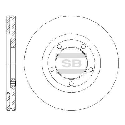 Brake Disc (SD2055)