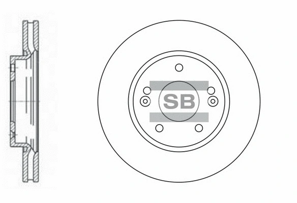 Brake Disc (SD1019)