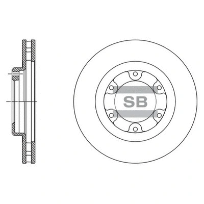 Brake Disc (SD4089)
