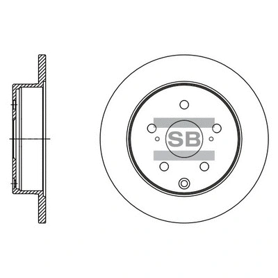 Brake Disc (SD4094)