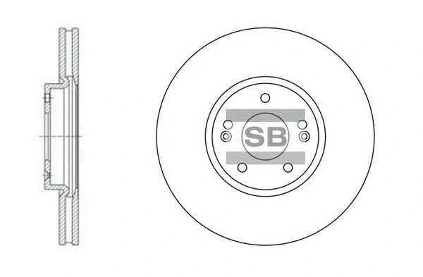 Brake Disc (SD1053)