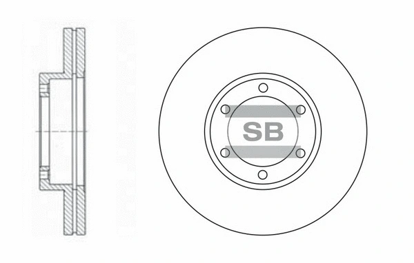 Brake Disc (SD2027)