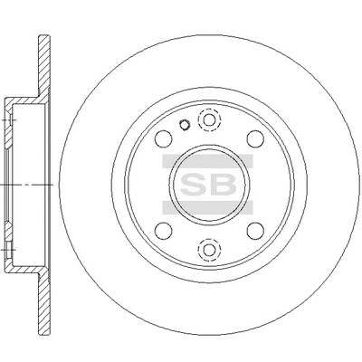 Brake Disc (SD4446)