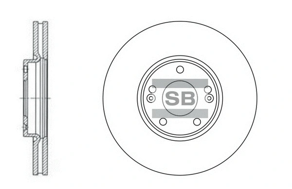 Brake Disc (SD1023)