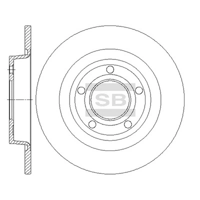 Brake Disc (SD4427)