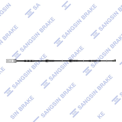 Warning Contact, brake pad wear (SWS1401)