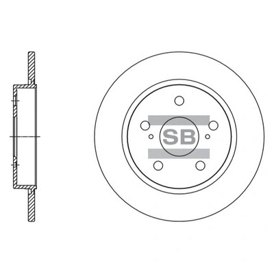 Brake Disc (SD4615)