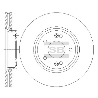 Brake Disc (SD1086)