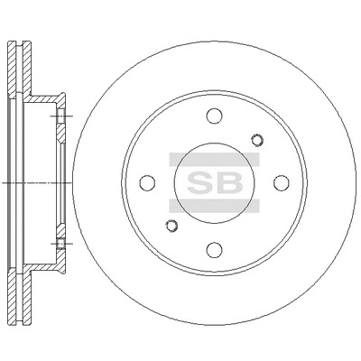 Brake Disc (SD4237)