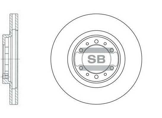 Brake Disc (SD4305)