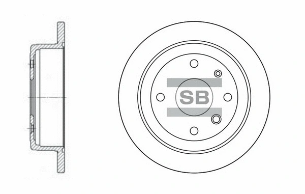 Brake Disc (SD3008)