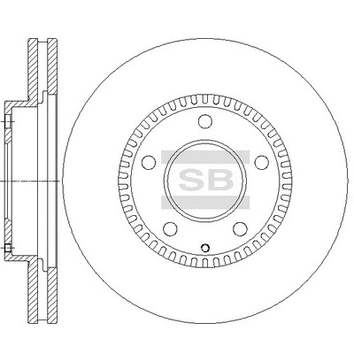 Brake Disc (SD2070)