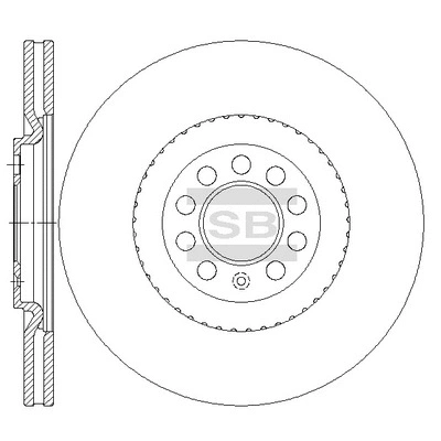 Brake Disc (SD5439)