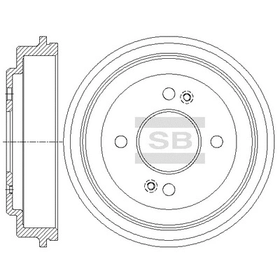 Brake Drum (SD2071)