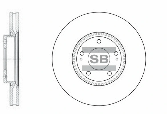 Brake Disc (SD1069)