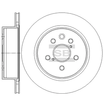 Brake Disc (SD4649)