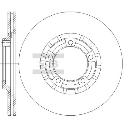 Brake Disc (SD4349)