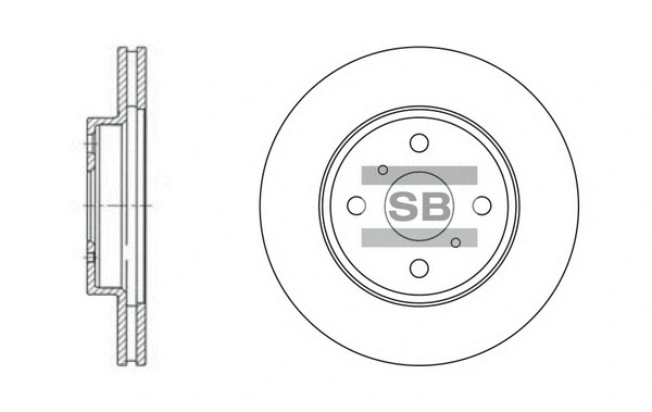 Brake Disc (SD4003)