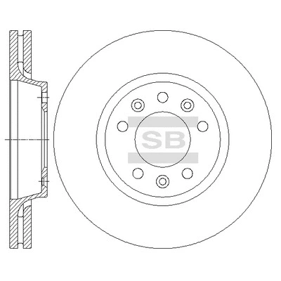 Brake Disc (SD6003)