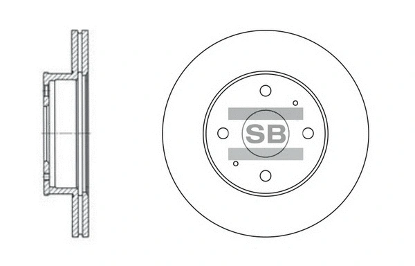 Brake Disc (SD1004)