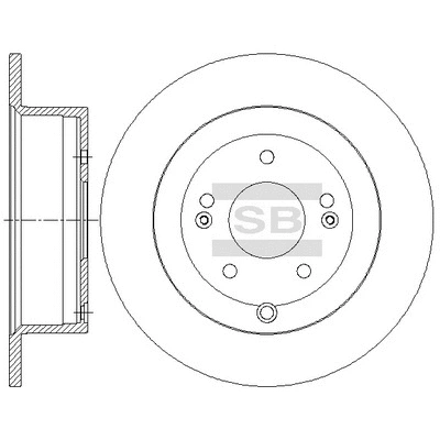 Brake Disc (SD1082)