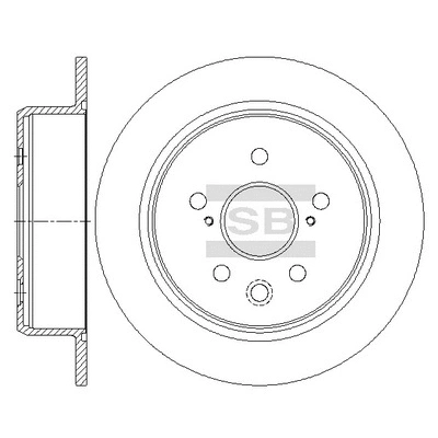 Brake Disc (SD4688)