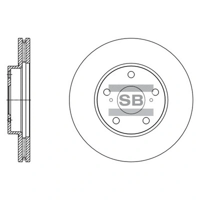 Brake Disc (SD4607)