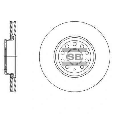 Brake Disc (SD5409)