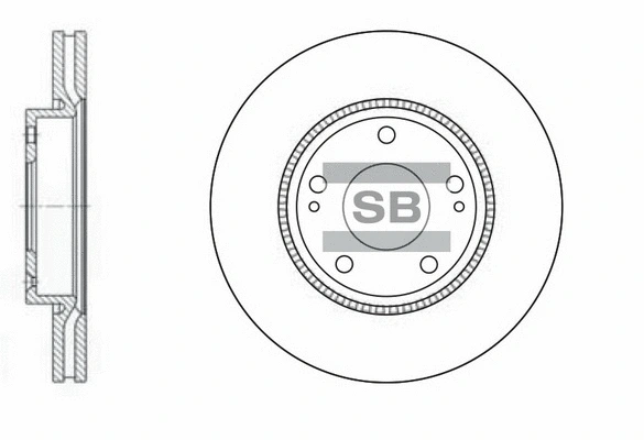 Brake Disc (SD1048)