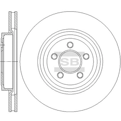 Brake Disc (SD5518)