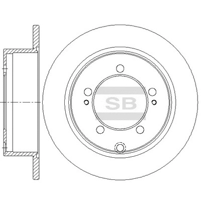 Brake Disc (SD4354)
