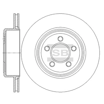 Brake Disc (SD5510)