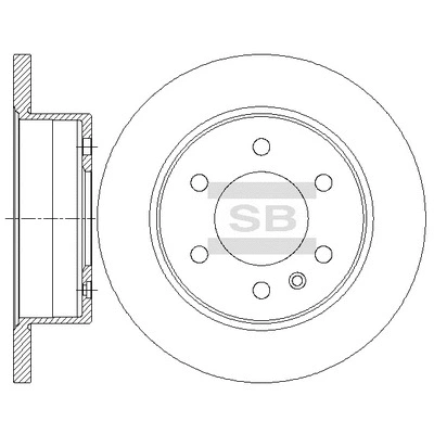 Brake Disc (SD5602)