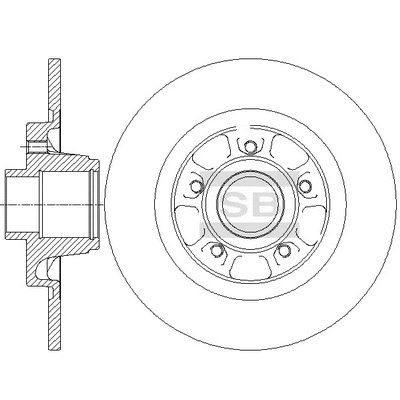 Brake Disc (SD3063)