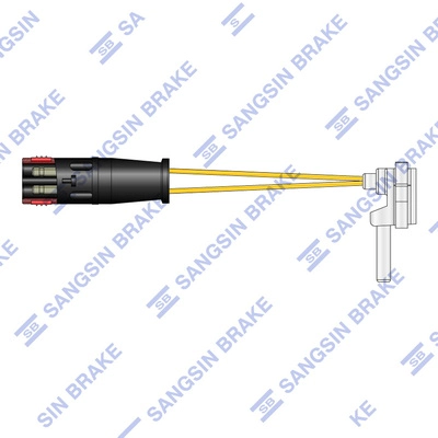 Warning Contact, brake pad wear (SWS2503)