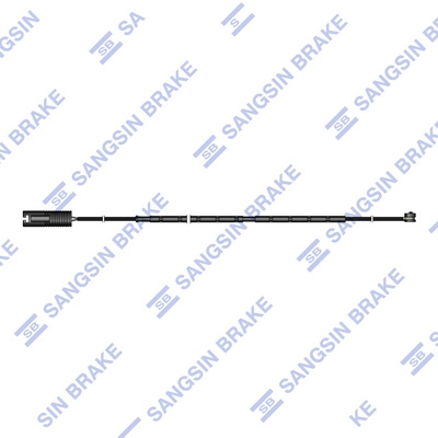 Warning Contact, brake pad wear