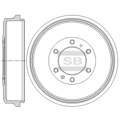 Brake Drum (SD4512)