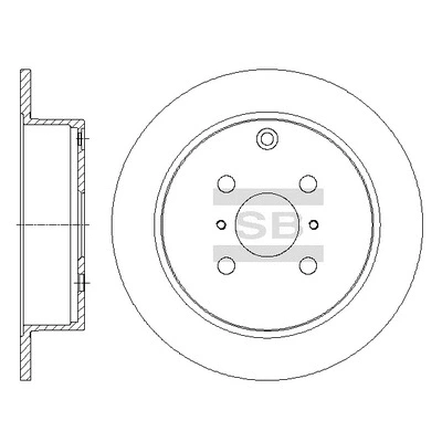 Brake Disc (SD4073)