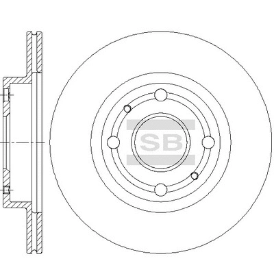 Brake Disc (SD4637)